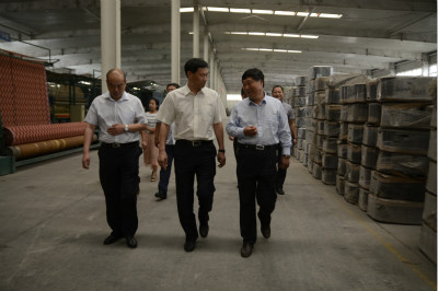 鞏義市委常委、紀委書記南毅強蒞臨華德進行實地調研